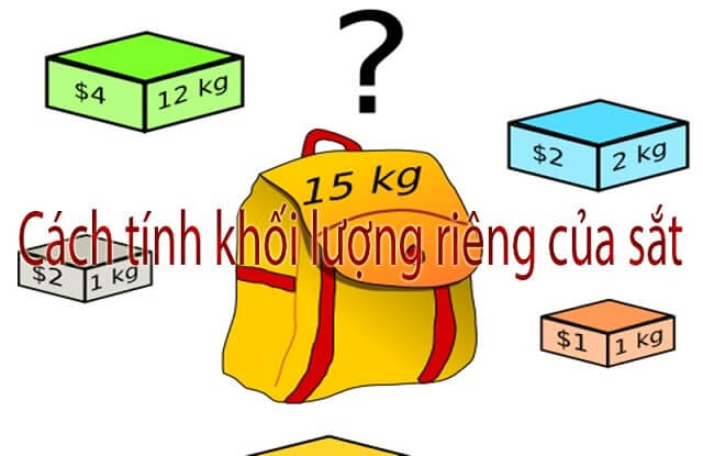 Khối lượng riêng của Fe (Sắt)