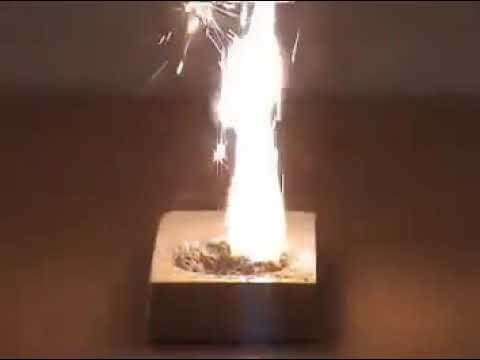 Hiện tượng xảy ra khi được đun nóng cho ngọn lửa màu sáng chói