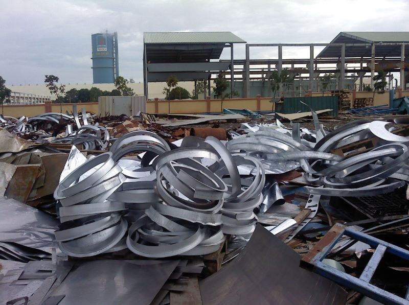 Thu mua phế liệu KCN Sông Hậu